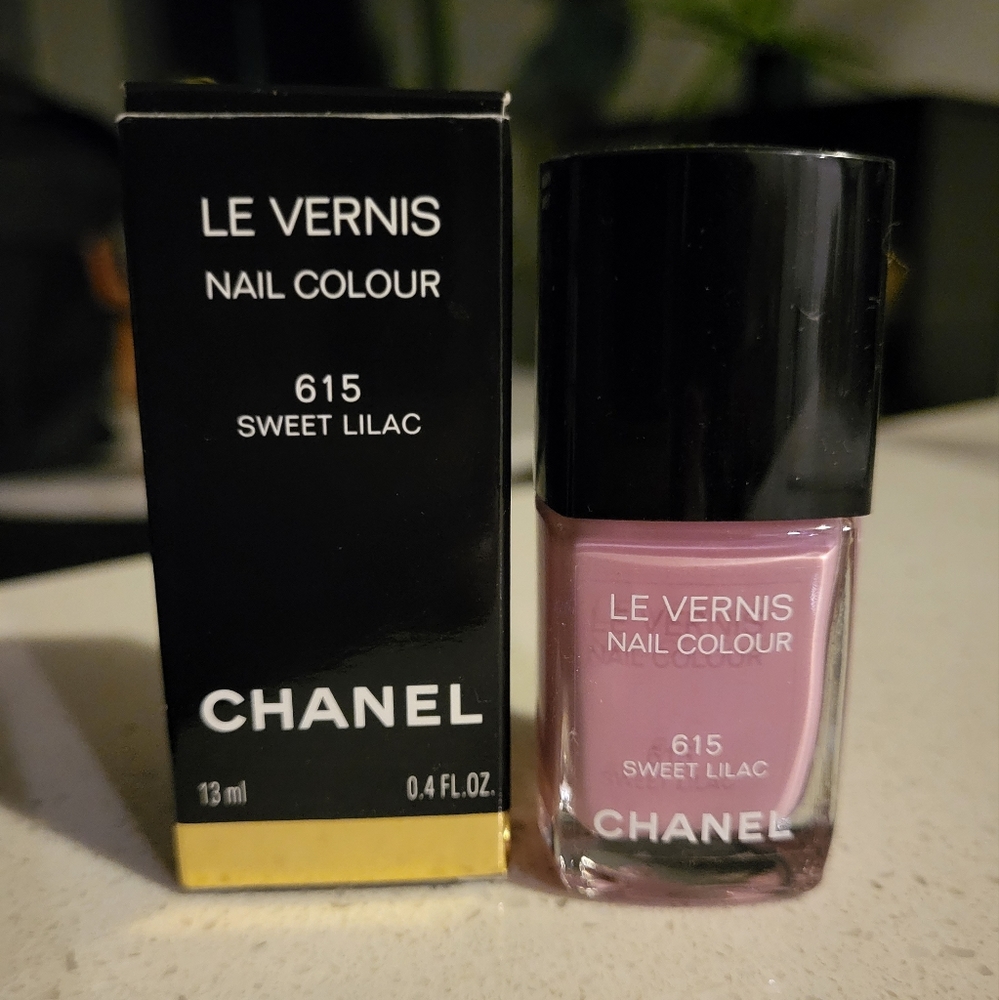 Chanel nail polish new in box color 615 Sweet Lilac
